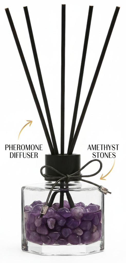 Bottle of PURE Essence Large Reed Pheromone Diffusers